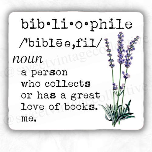 Bibliophile Definition Sticker